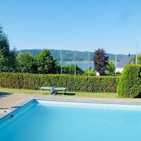 Die Seeblume - Ferienwohnung Mit Pool Und Seeblick บอดมัน-ลุดวิกส์ฮาเฟิน ภายนอก รูปภาพ